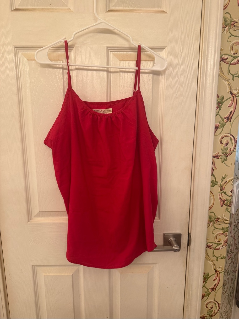 Faded Glory Fuchsia Spaghetti-Strap Camisole